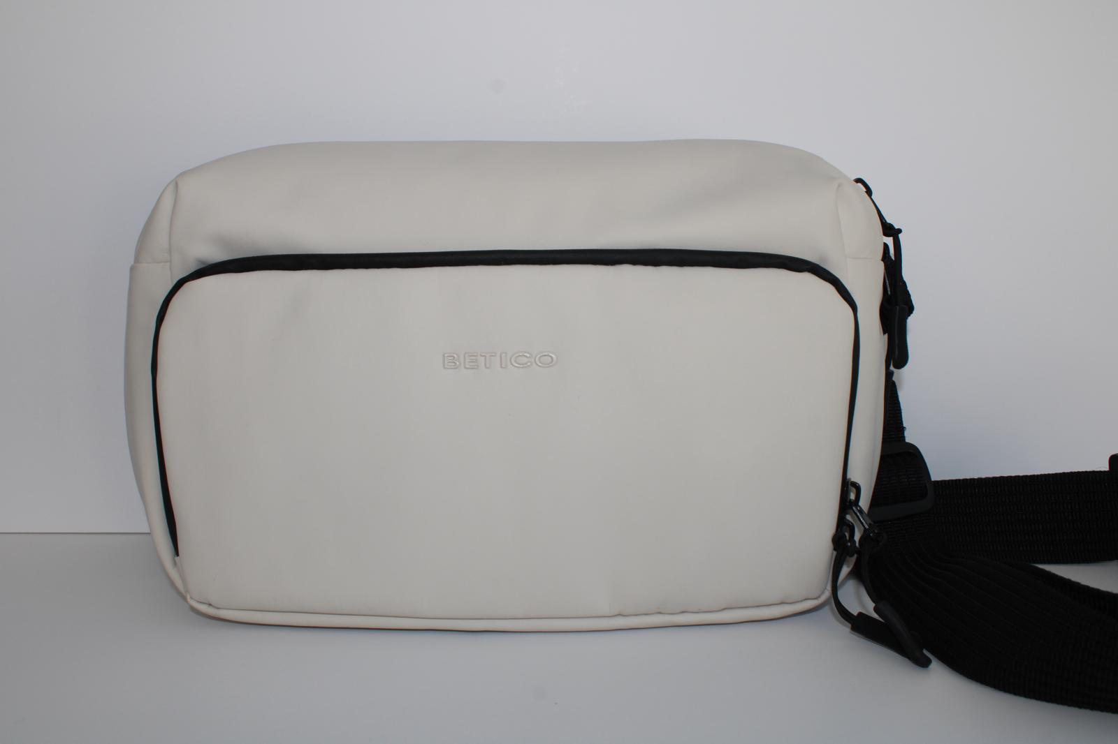 The Essential Bag - Cream & Black