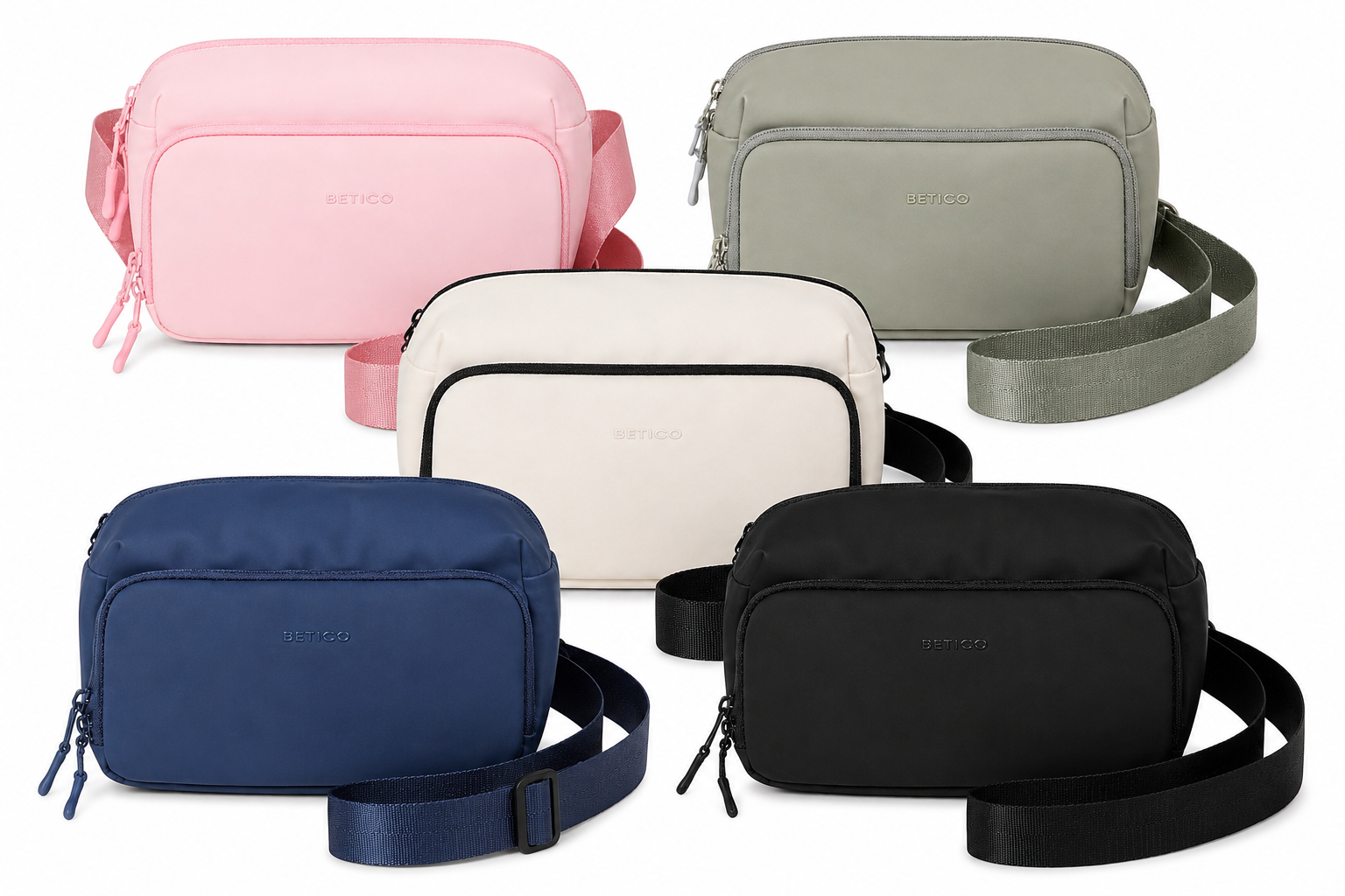 crossbody travel organiser bag Betico Essential Crossbody Organiser Bag